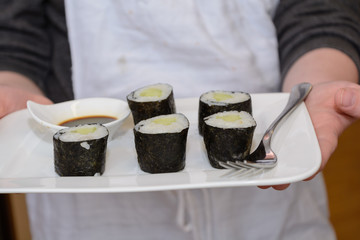 leckere Sushi selber zubereitet