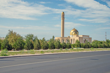 Fototapeta na wymiar Уголок Актау. Мечеть