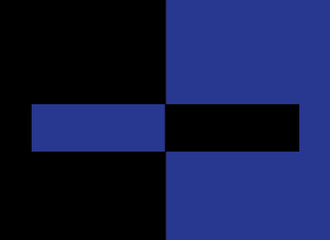 Obraz premium Abstract-Black & Blue