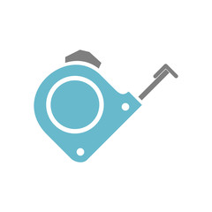 Tool meter icon on white background for graphic and web design, Modern simple vector sign. Internet concept. Trendy symbol for website design web button or mobile app