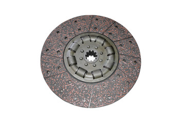 Car clutch isolated on a white background.