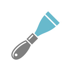 Tool spatula icon on white background for graphic and web design, Modern simple vector sign. Internet concept. Trendy symbol for website design web button or mobile app