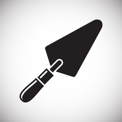 Tool spatula icon on white background for graphic and web design, Modern simple vector sign. Internet concept. Trendy symbol for website design web button or mobile app