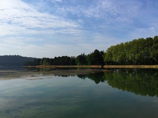 Reflejos en la calma