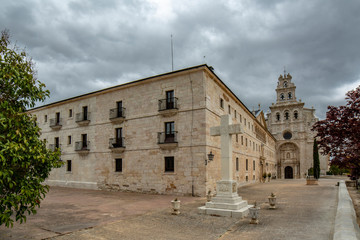 Fototapeta na wymiar Monastery Santa Maria de la Vid, Burgos
