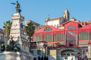 Mercado Ferreira Borges is a historic building in the city of Oporto. Built in 1885 to replace the already old Ribeira Market