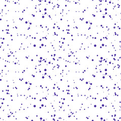 Little circles. Chaotic polka dot background. Abstract round seamless pattern. Dotted texture. Vector illustration. 