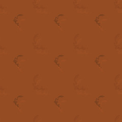 Seamless background pattern with colored diverse doodles.