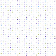 Abstract seamless pattern background with multi-colored varied triangles.