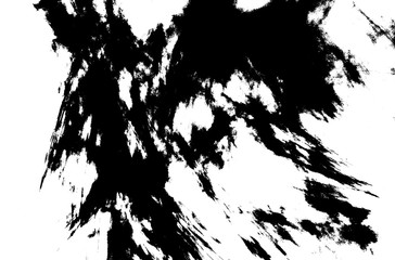 Black and white background. Fantasy pattern texture. Digital art. 3D rendering. Computer generated image.