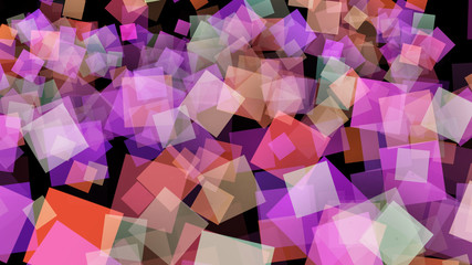 Background of squares. Different shades. With color and light transitions.