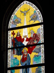 stained glass window