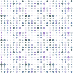 Seamless abstract pattern background with a variety of colored circles.