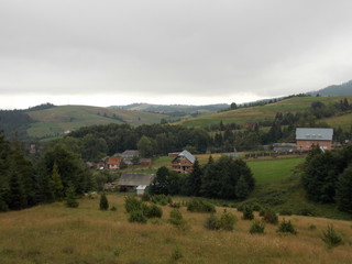 village in mountains