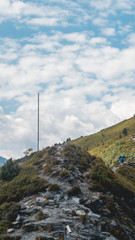Smartphone HD wallpaper of beautiful alpine view at Fuegen - Tyrol - Austria