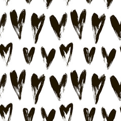 Beautiful seamless heart pattern