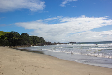 Fototapeta na wymiar Strand in Neuseeland