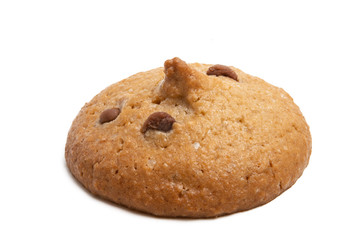 cookies with chocolate isolated