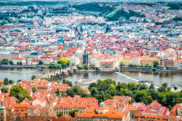 prague - charles bridge - city center - czech republic - praha