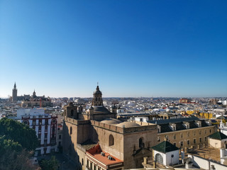 View on the roofs of Seville, Spain