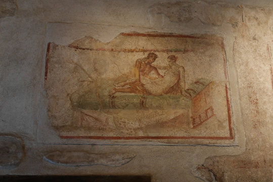 Pompeji, antike Stadt im Schatten des Vesuvs
