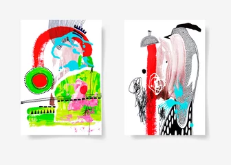 ursprüngliche digitale Kunstkomposition, zeitgenössischer moderner Hintergrund © Kara-Kotsya