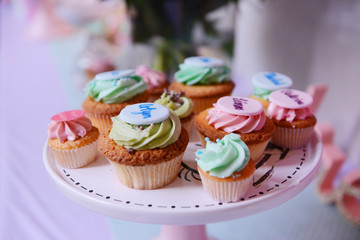 cupcake coloré