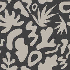 Abstract seamless pattern with colorful patches