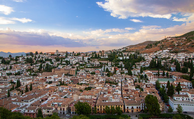 Tramonto a Granada - Spagna