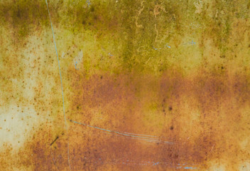 textured, rusty metal canvas