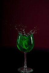  Splash cocktails in green fairy goblet drink in bars and nightlife in Mexico