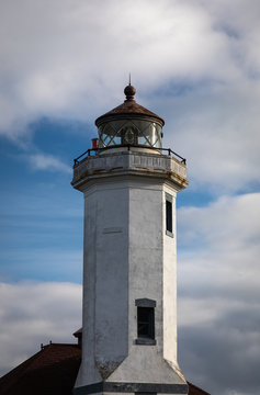 Lighthouse At Fort Worden - An Abandonded WWI Era Military Installation