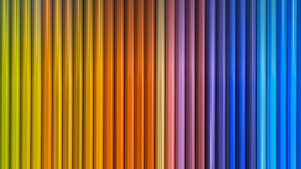 Obraz premium wooden colored pencils with motion blur effect