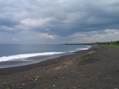 Bali. Beach zone on the island of Indonesia