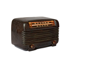 Vintage bakelite Radio