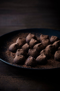 Chocolate truffle kisses