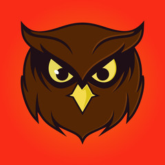 logo owl vector