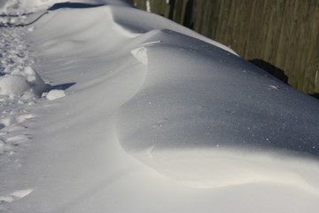 Schneewehe