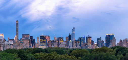 Midtown from Central Park