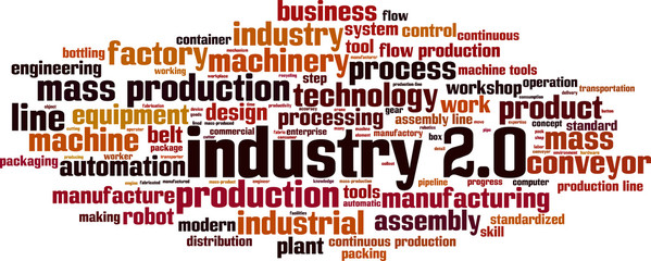 Industry 2.0 word cloud