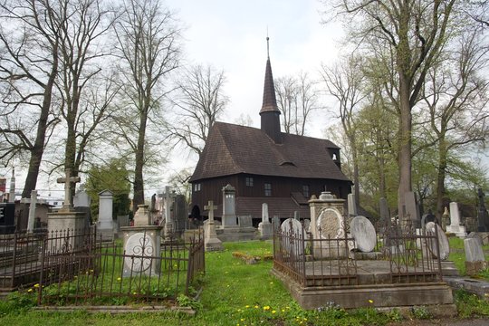 Cemetery Church in Broumov , Czech republic