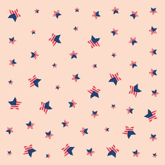 american flag stars background pattern