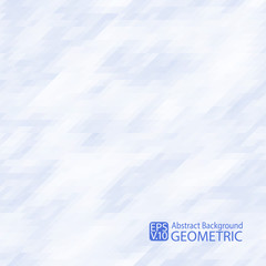 Abstract geometric  light blue  background of triangles. Vector. For printing, Internet, packaging, design