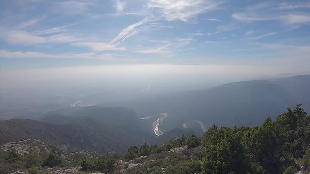 footage on a sunny hill