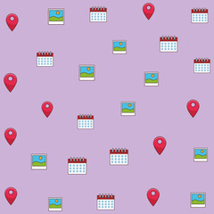 date calendar cartoon