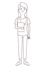 nurse isolated avatar