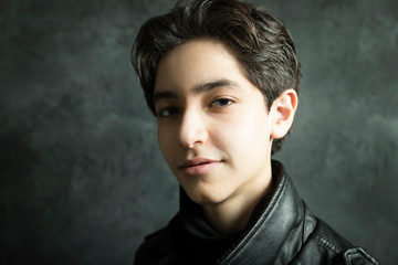 12 year old boy portrait