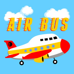 Air plane cartoon