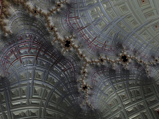 Fractal a never-ending pattern. Abstract Computer generated Fractal design. Fractals are infinitely complex patterns that are self-similar across different scales. Great for cell phone wall paper. 