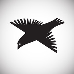 Bird icons set on white background for graphic and web design, Modern simple vector sign. Internet concept. Trendy symbol for website design web button or mobile app